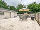 Spacious backyard with a patio area, offering plenty of room for outdoor activities and entertaining at 136 Gable Rd, Mooresville, NC 28115