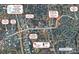 Aerial view of community showing nearby amenities and points of interest at 15001 Rosemary Way Dr, Huntersville, NC 28078