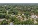 Aerial view of an estate with lush trees, waterfront access, and serene neighborhood at 1515 Heatherloch Dr, Gastonia, NC 28054