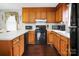 Beautiful kitchen boasts ample cabinet space and updated appliances, perfect for culinary enthusiasts at 1609 Mcfarland Dr, Shelby, NC 28152