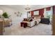Beautifully decorated main bedroom featuring elegant furnishings and a stylish accent wall at 3058 Tramore Dr, Harrisburg, NC 28075