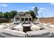 Beautiful outdoor pool area featuring seating and sun-bathing, with a view of the home at 4021 Redwood Ave, Charlotte, NC 28205