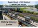 View of train and platforms that are located close to the home for commuting convenience at 4021 Redwood Ave, Charlotte, NC 28205