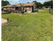 Spacious fenced in backyard with deck at 403 Kings Dr, Cherryville, NC 28021