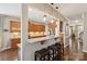 Kitchen featuring granite countertops, pendant lighting, and stainless steel appliances at 4430 Bravery Sw Pl, Concord, NC 28027
