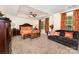 Spacious main bedroom with elegant furniture, decorative drapes, and a cozy sitting area at 530 Shady Oaks Dr, Stanley, NC 28164