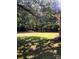 Expansive backyard featuring a lush lawn surrounded by mature trees, offering ample space at 536 Catalina Dr, Albemarle, NC 28001