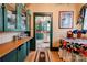 Charming kitchen featuring classic cabinetry, wainscoting, and a functional design at 611 E Marion St, Shelby, NC 28150