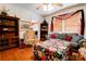Charming living room features hardwood floors, comfortable seating, and ample natural light at 611 E Marion St, Shelby, NC 28150
