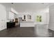 Open kitchen with sleek cabinets and an island at 6782 Kingfisher Ct, Denver, NC 28037