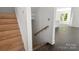 Unfinished staircase leading to the main floor of the home at 6782 Kingfisher Ct, Denver, NC 28037