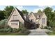 Stunning brick home with a well-manicured lawn and lush landscaping for a picturesque curb appeal at 7209 Alexander Rd # 3, Charlotte, NC 28270