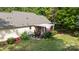 Aerial view of the backyard and back of the home showing the patio at 785 Sanside Dr, York, SC 29745
