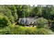 Aerial view of charming home featuring well-manicured landscaping and a welcoming front porch at 785 Sanside Dr, York, SC 29745