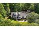 Aerial view of charming home featuring well-manicured landscaping and a welcoming front porch at 785 Sanside Dr, York, SC 29745