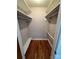 Walk-in closet with hardwood floors, and ample storage space at 800 Charles Rd, Shelby, NC 28150
