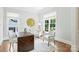 Bright office space with large windows and stylish decor at 9104 Kingsmead Ln, Waxhaw, NC 28173