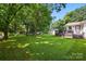 Expansive backyard with mature trees, providing ample space for outdoor activities and entertainment at 103 W Sunset Dr, Locust, NC 28097