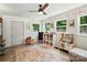 Bright playroom with ABC decor, multiple windows, and ample space for activities at 103 W Sunset Dr, Locust, NC 28097