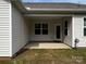 Enjoy the outdoors on this home's cozy covered patio, perfect for relaxing or entertaining guests at 147 Dubois Dr, Mooresville, NC 28115