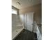 Bathroom highlighting a shower and window at 1987 Robert Rufty Ln, Catawba, NC 28609