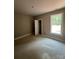 This bedroom has a window and unfinished floors, ready for your design ideas at 1987 Robert Rufty Ln, Catawba, NC 28609