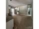 Spacious kitchen with white cabinets, awaiting final touches and appliances at 1987 Robert Rufty Ln, Catawba, NC 28609