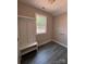 Mudroom features cubbies and a window for natural light at 1987 Robert Rufty Ln, Catawba, NC 28609