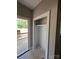 Conveniently-placed storage closet on the home's covered porch by the front door at 1987 Robert Rufty Ln, Catawba, NC 28609