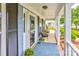 Charming front porch features ample seating to enjoy the outdoors at 2024 Stonewyck Ave, Kannapolis, NC 28081