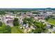 Aerial view featuring a neighborhood near a baseball field, showing the convenient access to recreational facilities at 217 S Highland St, Gastonia, NC 28052