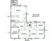 Floor plan showing the layout of the home at 2212 10Th Ne Ave, Hickory, NC 28601