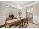 Spacious dining room with a view of the kitchen, perfect for Gathering gatherings at 3009 Lydney Cir, Waxhaw, NC 28173