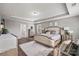 Main bedroom with hardwood floors, a tray ceiling, and ample natural light at 3009 Lydney Cir, Waxhaw, NC 28173