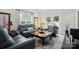 Comfortable living room featuring plush sofas, a coffee table, and ample natural light at 3071 Des Prez Ave, Fort Mill, SC 29707