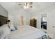 The main bedroom has vaulted ceilings and a large bed and ensuite bathroom with good natural light at 3071 Des Prez Ave, Fort Mill, SC 29707