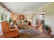 Cozy living room with hardwood floors, neutral paint and lots of natural light at 308 Odell St, Kannapolis, NC 28083