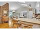 Bright kitchen with bar seating that opens to the dining area at 3998 Holly Springs Dr # 20, Newton, NC 28658