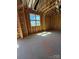 Interior view of a home under construction with exposed framing and a window at 4419 Splash Trl # 158, Sherrills Ford, NC 28673