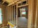 The framing offers a glimpse of the future floor plan, highlighting the potential of this home at 4419 Splash Trl # 158, Sherrills Ford, NC 28673