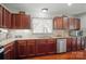 Well-equipped kitchen featuring granite countertops and stainless steel appliances at 512 Nanny Point Dr, Monroe, NC 28110