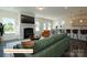 Bright living room features a fireplace, hardwood floors, and lots of natural light at 518 Hullview Vista Vis # 15, Monroe, NC 28110