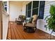 Cozy front porch featuring comfortable seating and charming decor at 5258 E Bandys Cross Rd, Catawba, NC 28609