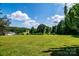 Expansive, green front yard offering plenty of open space and natural beauty at 5258 E Bandys Cross Rd, Catawba, NC 28609