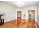 Bright living room with hardwood floors, neutral walls, and ample space for furnishings at 5258 E Bandys Cross Rd, Catawba, NC 28609