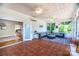This light and airy sunroom has comfortable furniture and access to the main house at 5258 E Bandys Cross Rd, Catawba, NC 28609