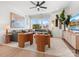 Bright living room featuring a large sectional sofa, modern decor, and lots of natural light at 5508 Swaling St, Charlotte, NC 28217