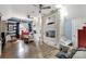 Spacious bedroom featuring built-in bunkbeds, ceiling fans, and nautical décor at 5517 Alexa Rd, Charlotte, NC 28277