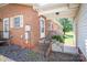 Brick exterior stairs with iron railing at 765 York Institute Rd, Hiddenite, NC 28636