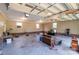 Spacious two car garage with large open area at 765 York Institute Rd, Hiddenite, NC 28636